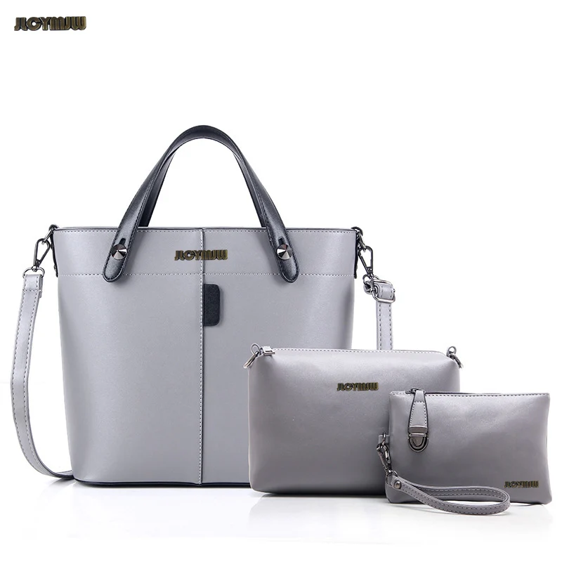 Последние 6 комплектов женская сумка кожаная через плечо|set women bags|women bagshoulder bags |