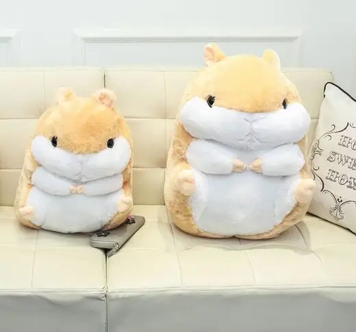 

lovely cartoon yellow hamster doll ,soft plush toy,throw pillow home decoration birthday gift h2840