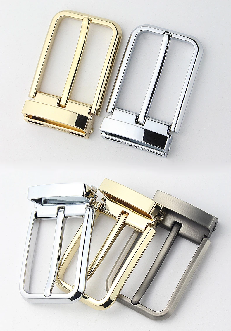 Модная современная цветная металлическая Мужская Автоматическая пряжка для