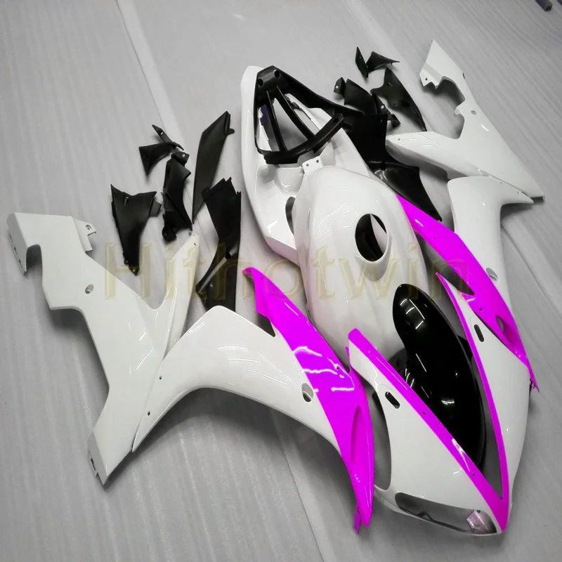 На заказ YZFR1 04 05 06 мотоцикл Артикул для yamaha YZF R1 2004 2005 2006+ Botls+ белый ABS Пластиковый обтекатель корпуса - Цвет: H