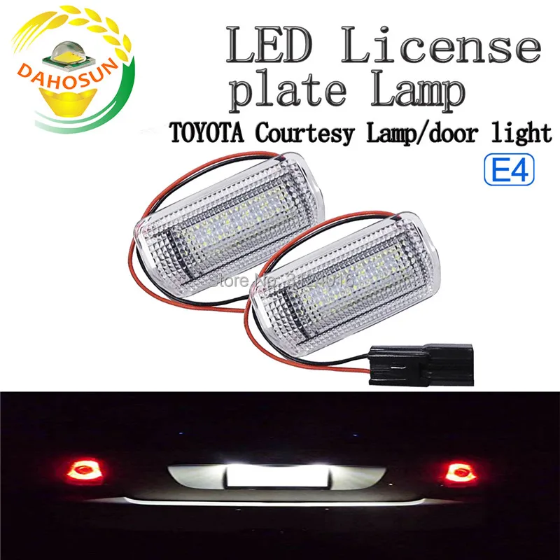 2 шт. dahosun 18 SMD Боковая дверь OEM сменный светодиодный фонарь для Lexus IS ES GS LS RX GX LX Toyota