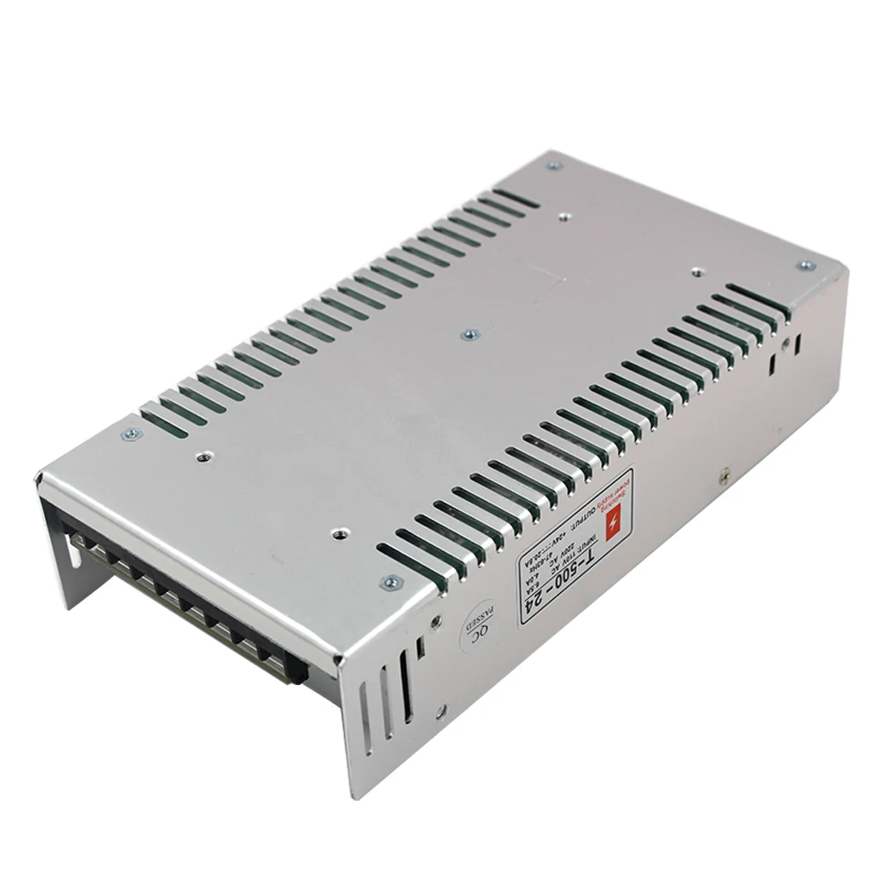24V 20A 480W Драйвер импульсного источника питания для Светодиодный светильник полосы Дисплей AC100-240V от завода-производителя