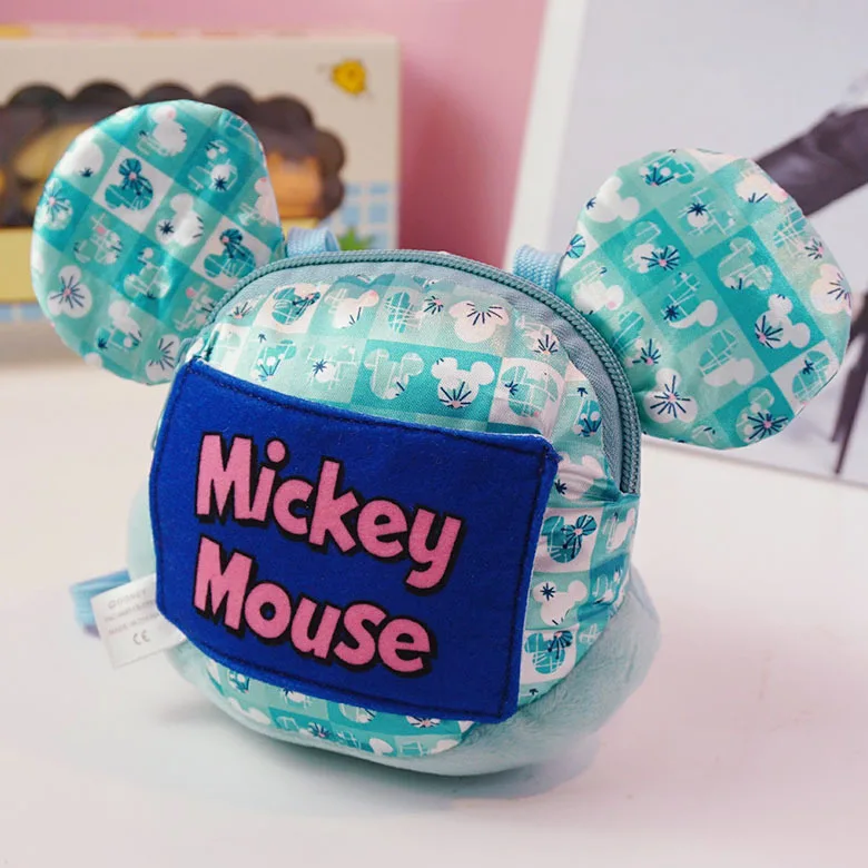 Disney Микки Маус Детская кукла кошелек монета плечо сумка плюшевая сумка кошелек мультфильм плюшевый Кошелек девочка ребенок подарок кукла-сумка
