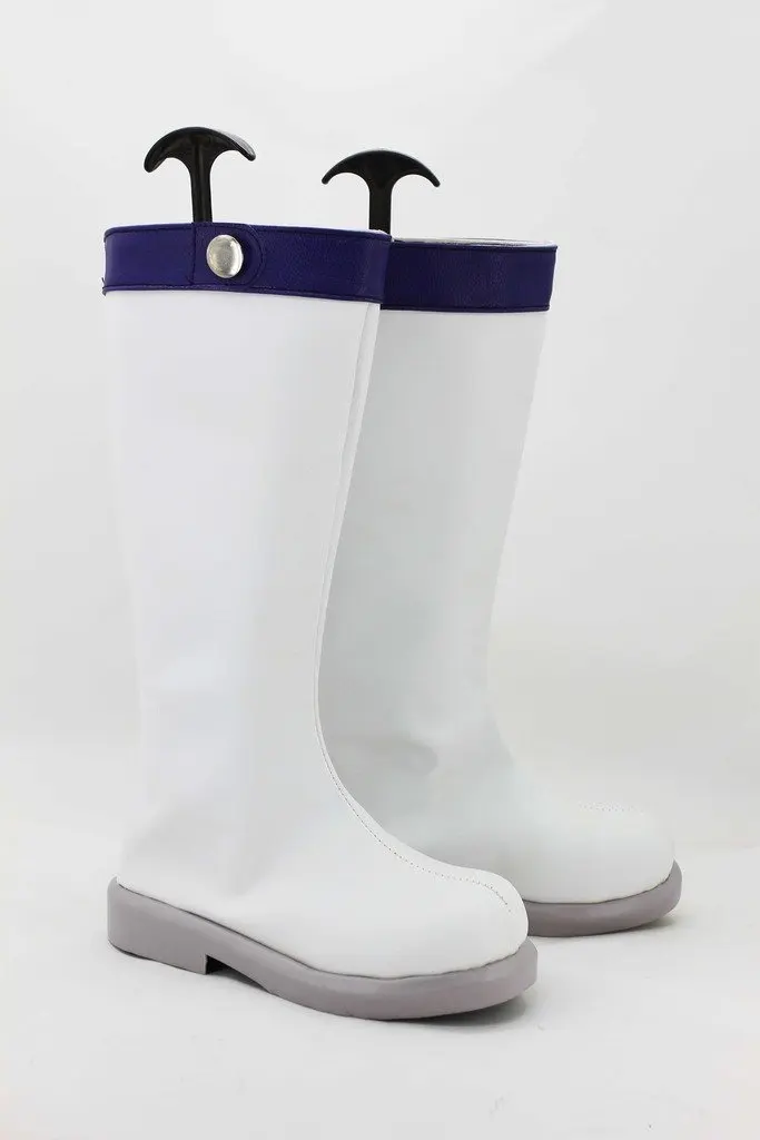 

Fairy Tail Lucy Cosplay Shoes Boots Custom Made White