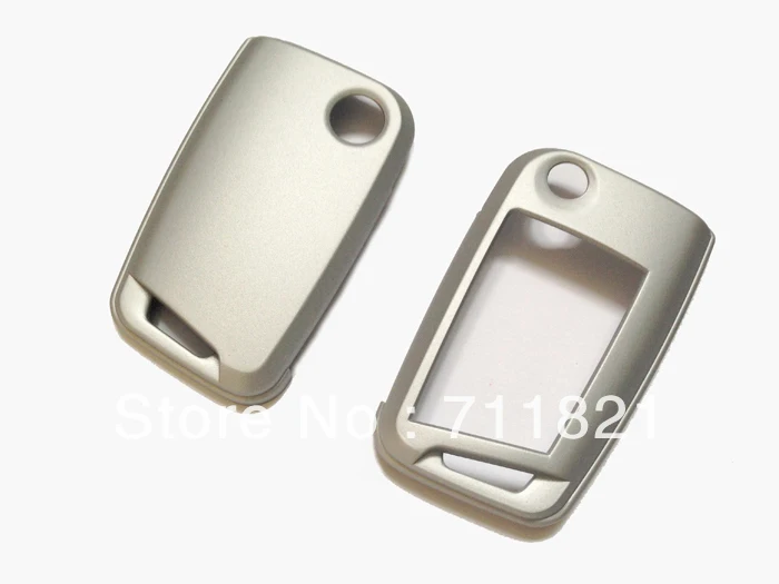 

Hard Plastic Remote Key Cover Silver For VW Golf MK7