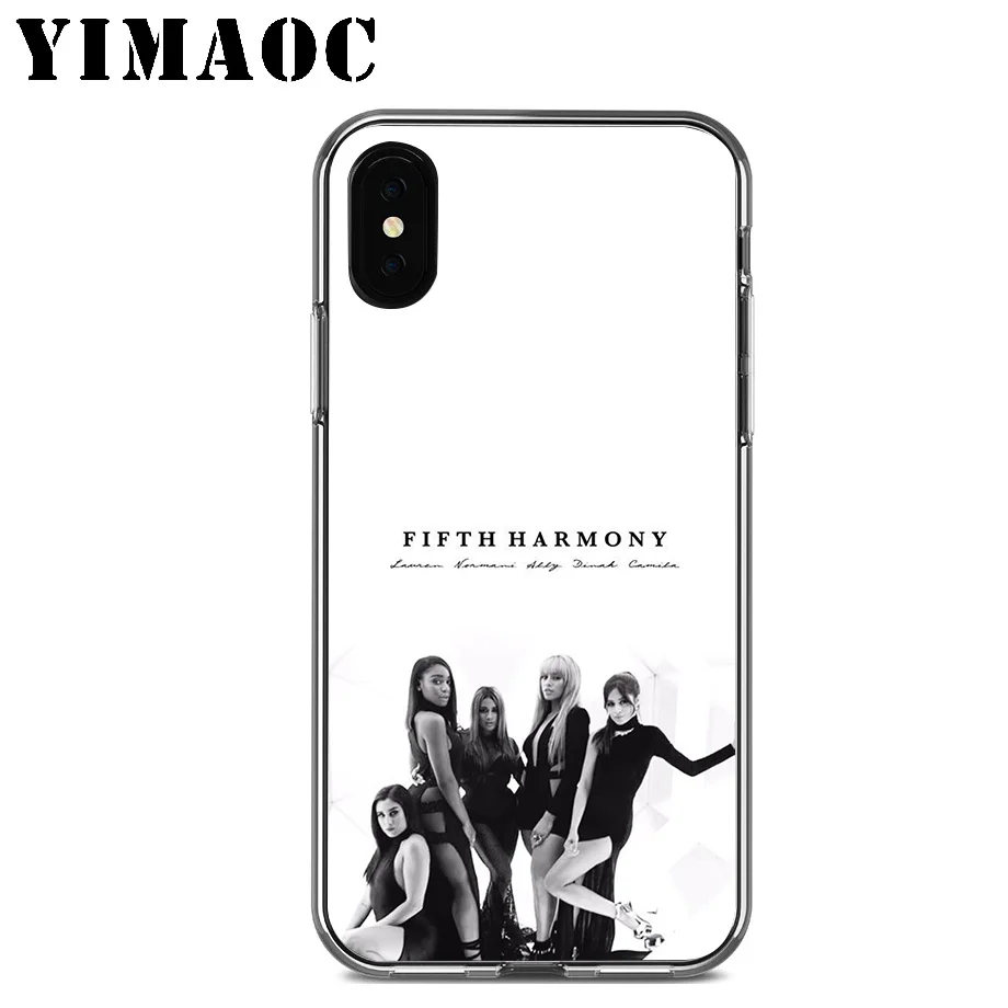 YIMAOC Fifth Harmony Band Мягкий силиконовый чехол из ТПУ для Apple Iphone Xr Xs Max X 10 8 Plus 7 6 S SE 5s 5 |