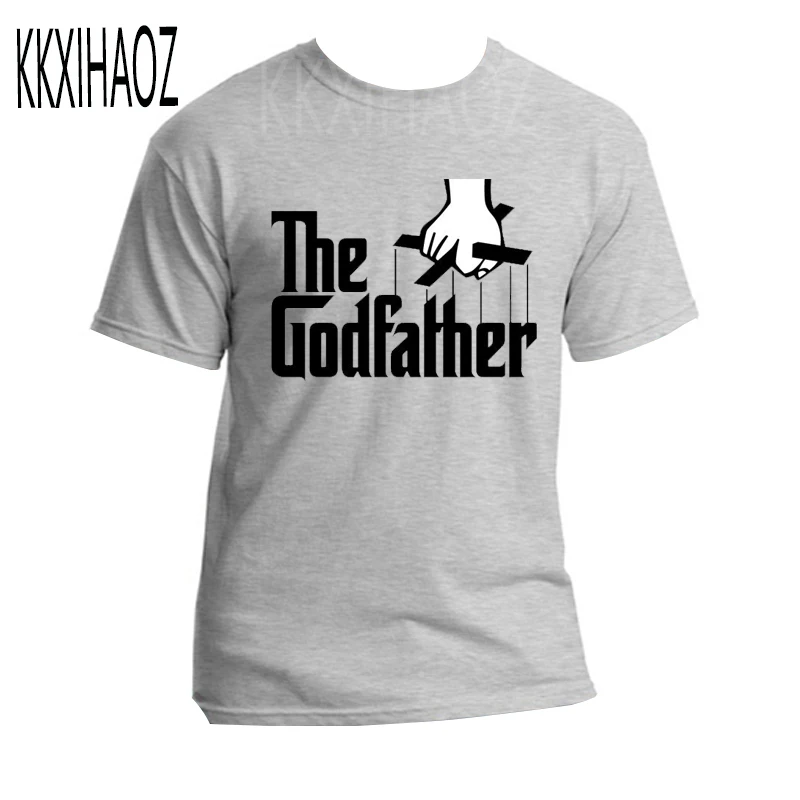 Мужская футболка с принтом The godfather модная мужская Спортивная коротким рукавом из