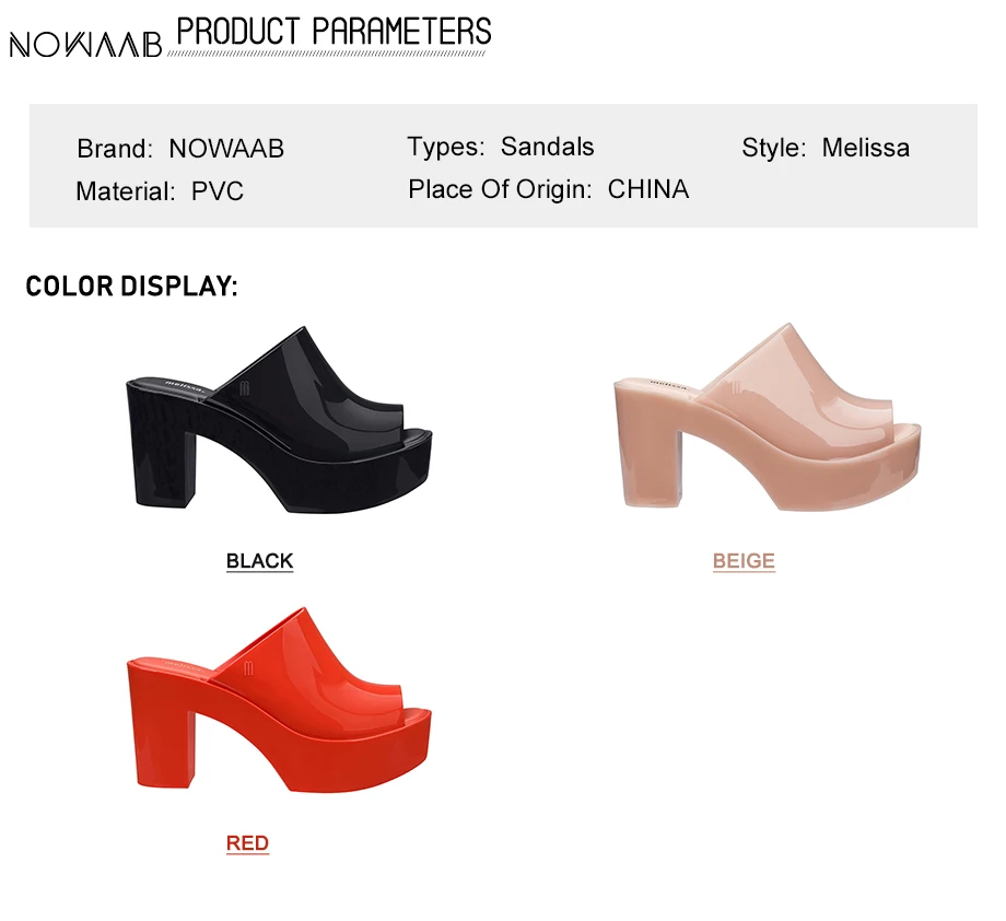 Melissa Mule/Новинка года; женские сандалии на плоской подошве; брендовая Прозрачная женская обувь melissa; однотонные босоножки; женская прозрачная обувь; Mulher