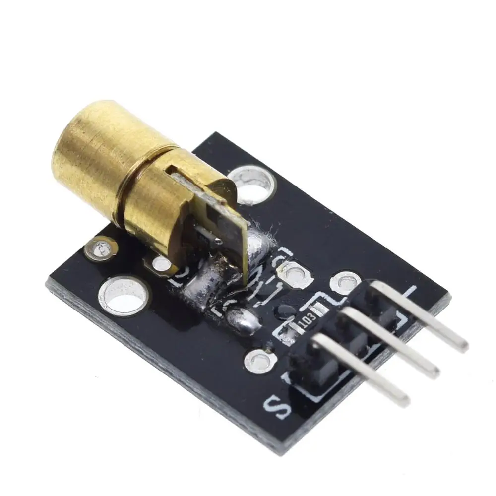 Завеса KY 008 3pin 650nm красный лазерный передатчик точка лазерного диода Медь головка