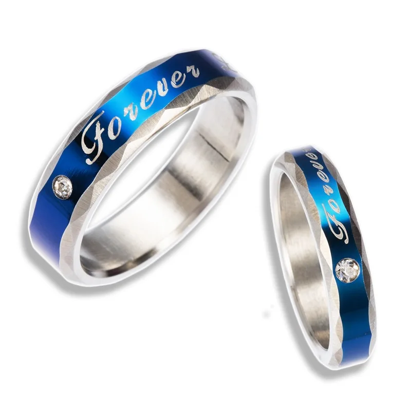 Женское кольцо Gaxybb forever love/мужское из нержавеющей стали модное ювелирное изделие