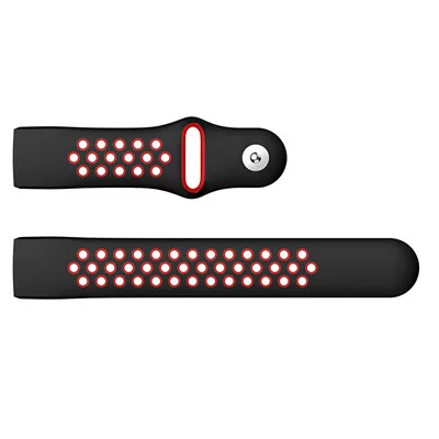 Black Red Спортивный силиконовый ремешок для Fitbit Charge 3, мягкий браслет, ремешок для часов, ремешок для Fitbit Charge 3, Сменные аксессуары - Цвет: Black Red
