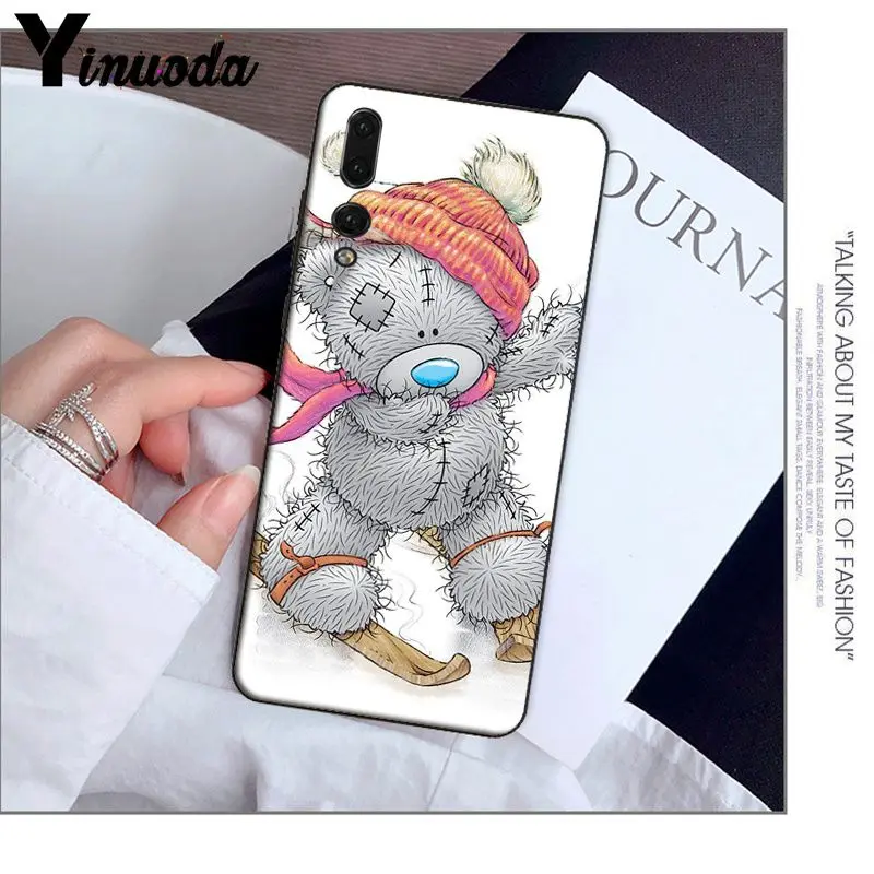Yinuoda Tatty Teddy Bear Me To You мягкий чехол для телефона из ТПУ Huawei Mate10 Lite P20 Pro P9 P10 Plus Mate9 10 Honor