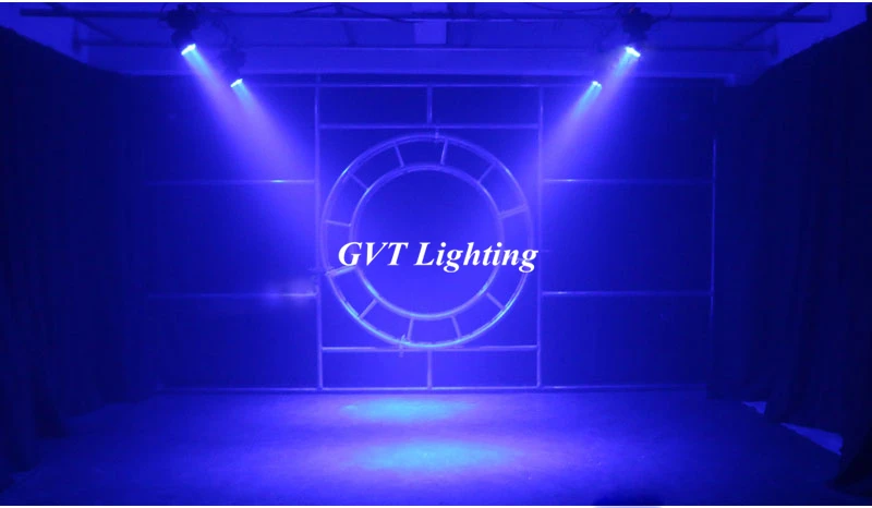 Светодиодный светильник с движущейся головкой 18x3 Вт RGB моющийся двигающийся DMX512