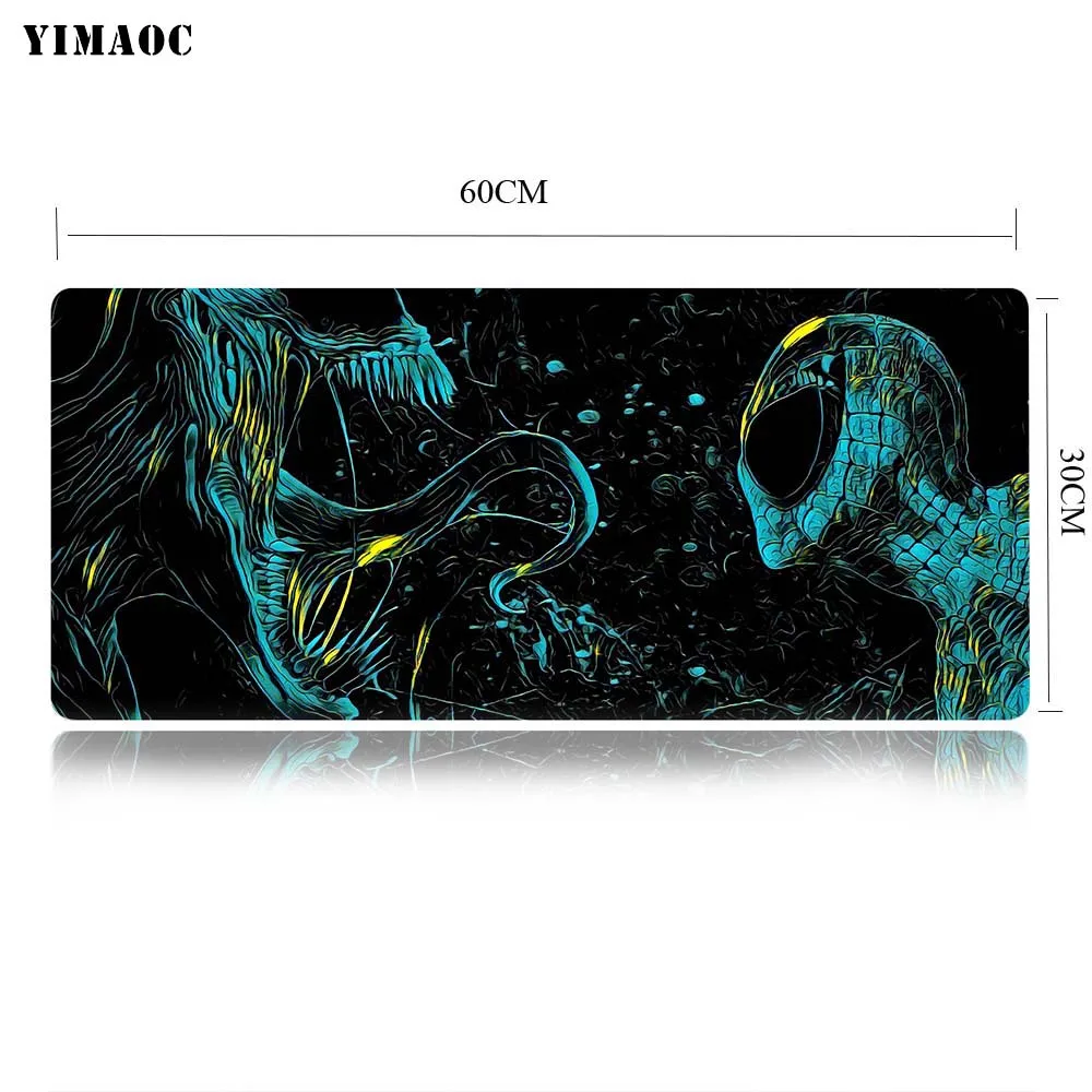 YIMAOC чудо-яд Коврик Для Мыши Компьютерный коврик для мыши Противоскользящий коврик для игровой мыши из натурального каучука 30x60 см