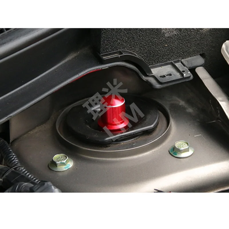 

2Pcs/Lot Aluminum Shock Screw Cover Suitable for Nissan X Trail QASHQAI Teana Car Stickers Accessories