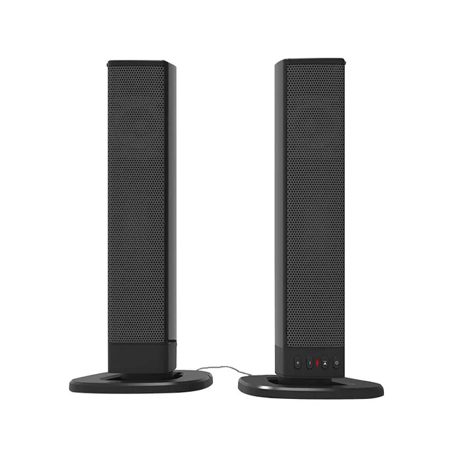With USB Port Домашний кинотеатр 20 Вт Bluetooth Саундбар ТВ AUX оптические Bluetooth Динамики Soundbar Колонка Саундбар сабвуфер динамик для ТВ компьютера - Color: With USB Port