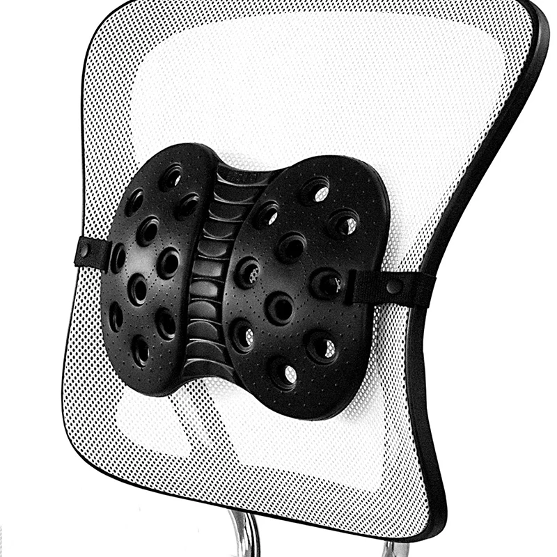 BackJoy поясничная поддержка черный SitSmart облегчение сиденье Подушка для офисного стула и здравоохранения боли в спине использовать