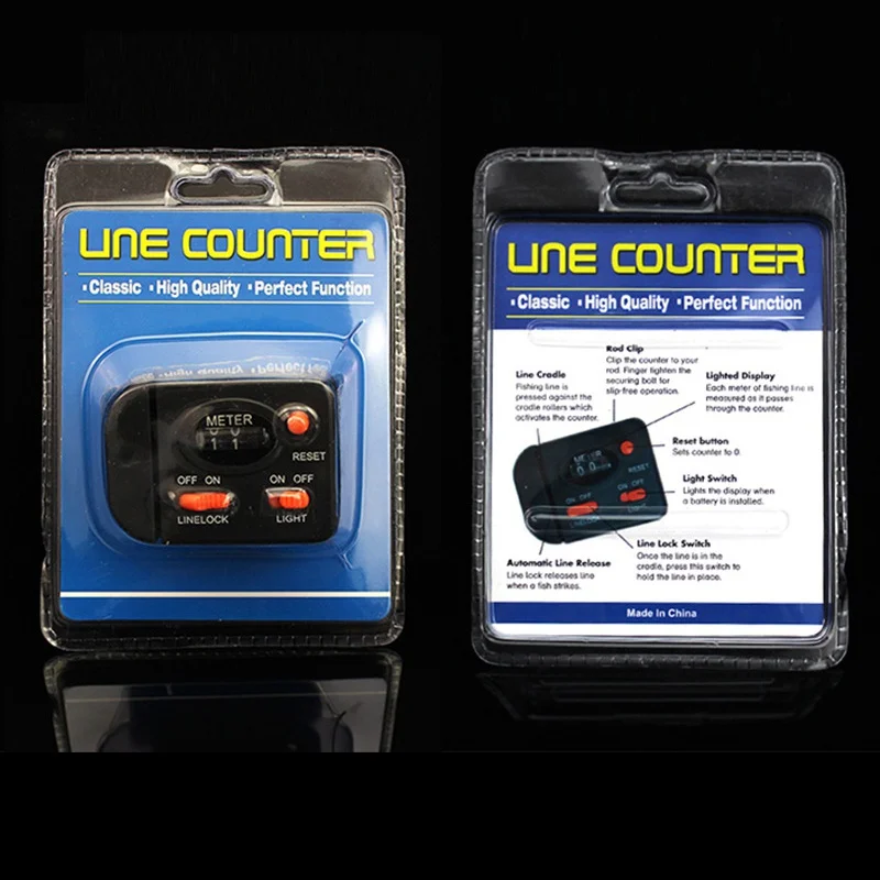  New Fishing Line Length Counter Full-featured Equipped With Light Professional Tackle Tool | Спорт и развлечения