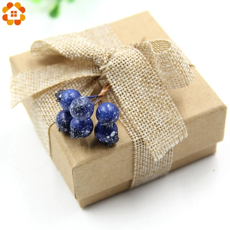Новые 50 шт./лот 1 см искусственные цветы искусственный Гладкий гранат из