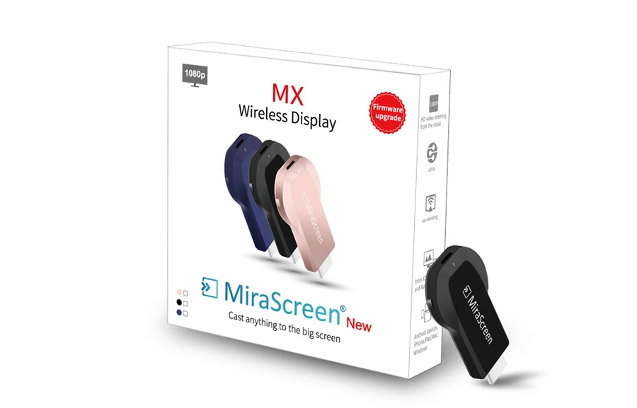 1080P Full HD wifi мульти-Дисплей приемник ключ Mirascreen DLNA Airplay Miracast tv stick беспроводное подключение HDMI tv dongle