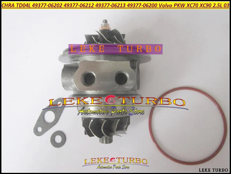 Турбо картридж CHRA TD04L 49377-06213 49377-06202 49377-06200 8692518 для VOLVO XC70 XC90 S60 S80 V70 03 B5254T2 2.5L