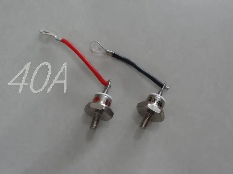 Выпрямительный диод ZX40-12 40A с проводом для генератора переменного тока любой