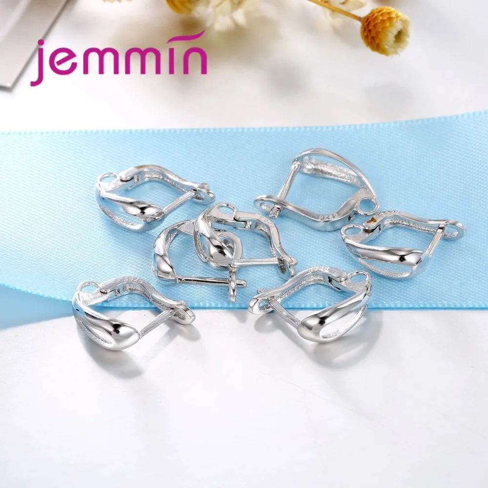 Оптовая Продажа 925 пробы серебряные ювелирные изделия для серьги ручной работы