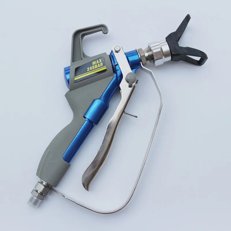 Пистолет распылитель безвоздушный высокого давления с прямым хвостовиком