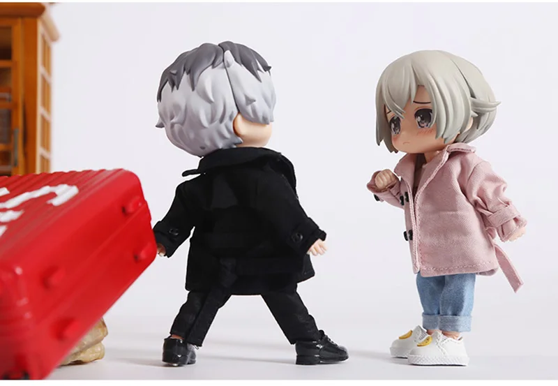 Новая кукла Модная хлопковая одежда вино пальто для ob11, obitsu11, holala, 1/12bjd кукольная одежда аксессуары для куклы