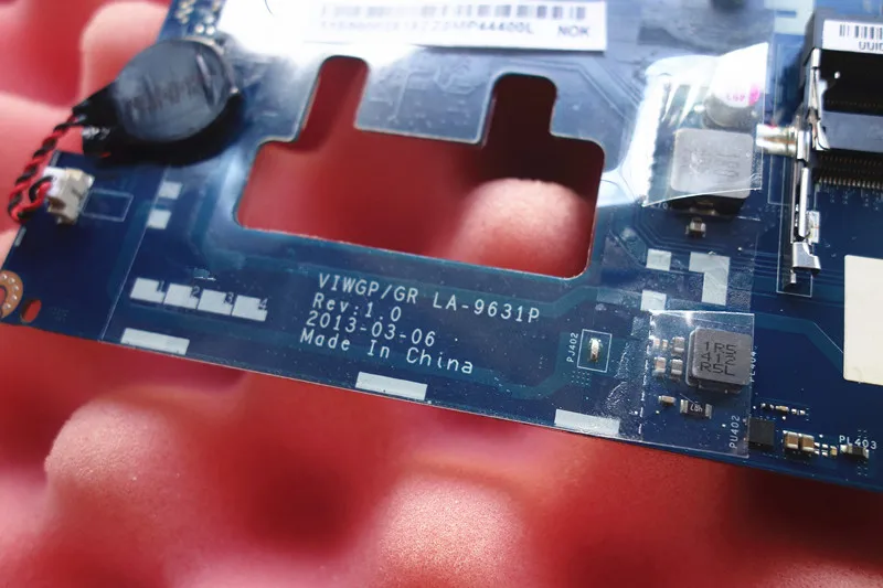 VIWGP/GR LA 9631P подходит для ноутбука Lenovo G500 материнская плата HM76 DDR3 HD8570 2 Гб|viwgp/gr