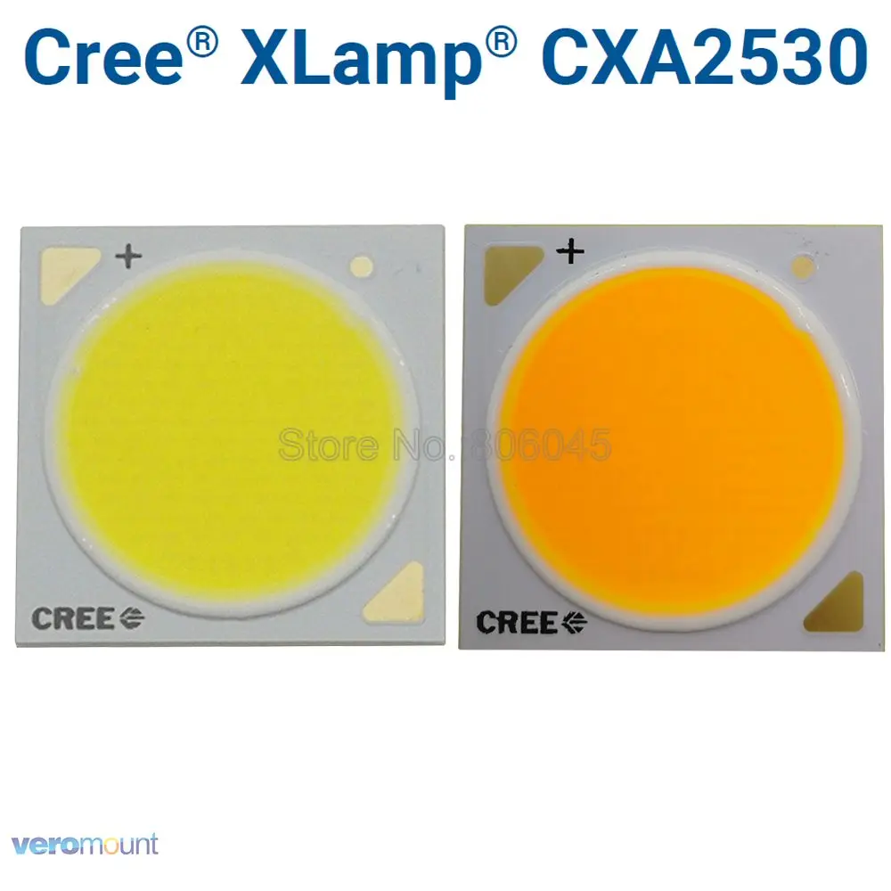 Светодиодный Диод Cree XLamp CXA 2530 CXA2530 EasyWhite 5000 К теплый белый 3000 30 Вт 55 с держателем