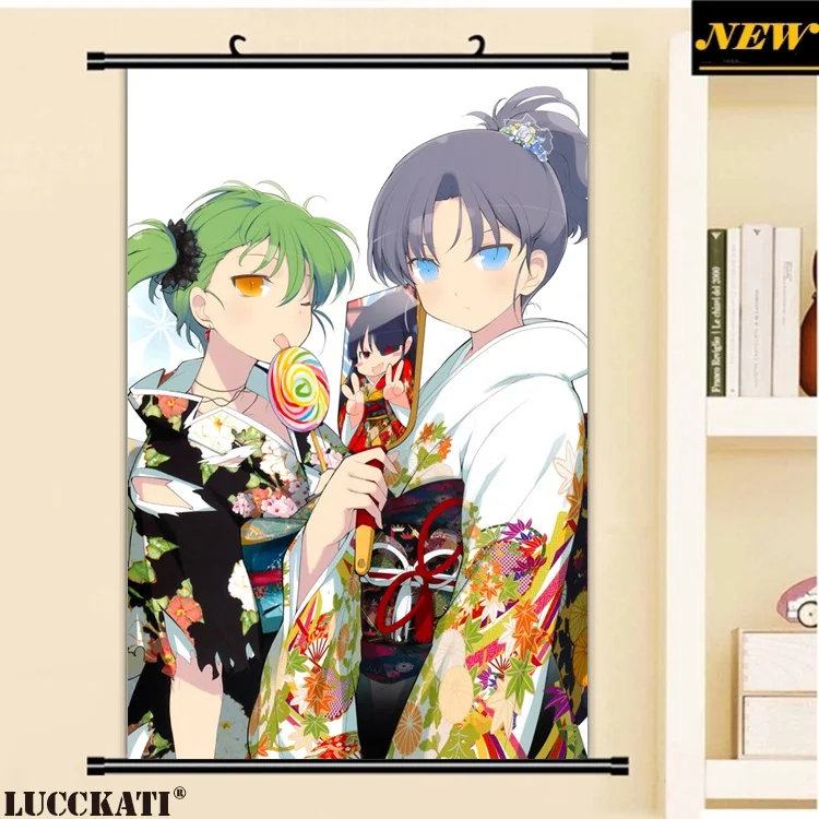 40X60 см Senran Kagura Burst Asuka Сексуальная набивка Мультфильм Аниме Обои с картинками