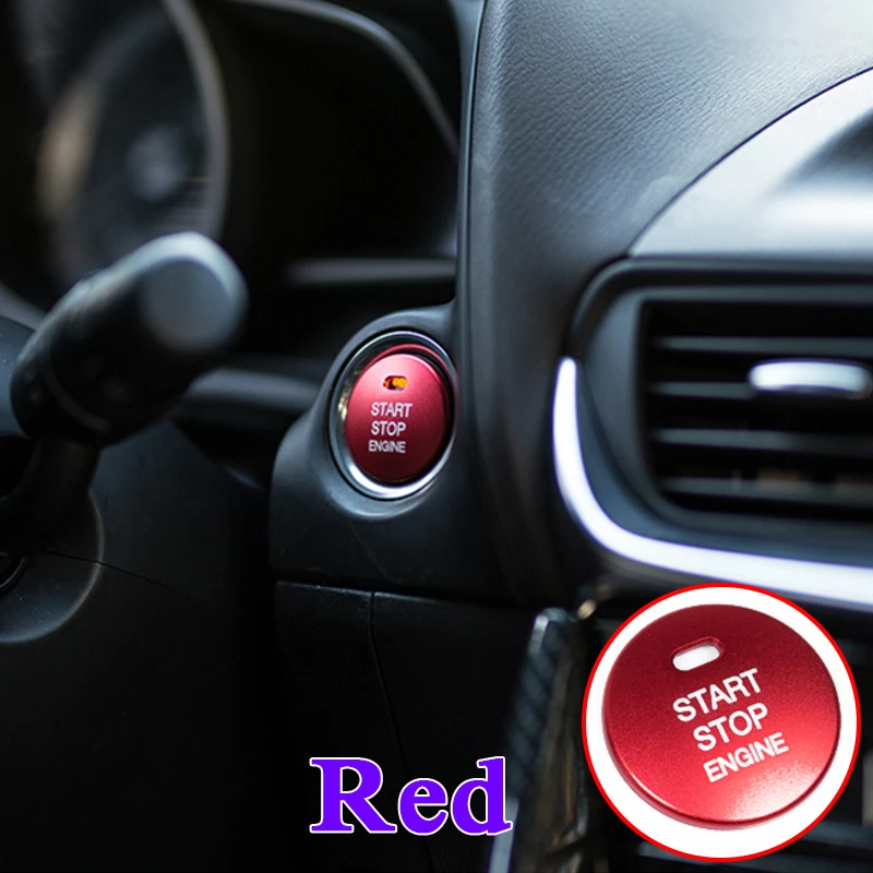 QCBXYYXH для Mazda CX-3 CX-5 CX-8 CX-9 Atenza Axela Стайлинг автомобиля 5 цветов алюминиевая крышка
