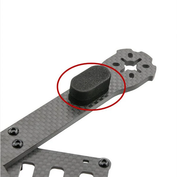 Cheap 16pcs black m3 Sponge Landing Gear 3M Gyro Mounting pad Shockproof Mats Feet Pads for DIY mini Drone FPV 180 210 ZMR 250 |