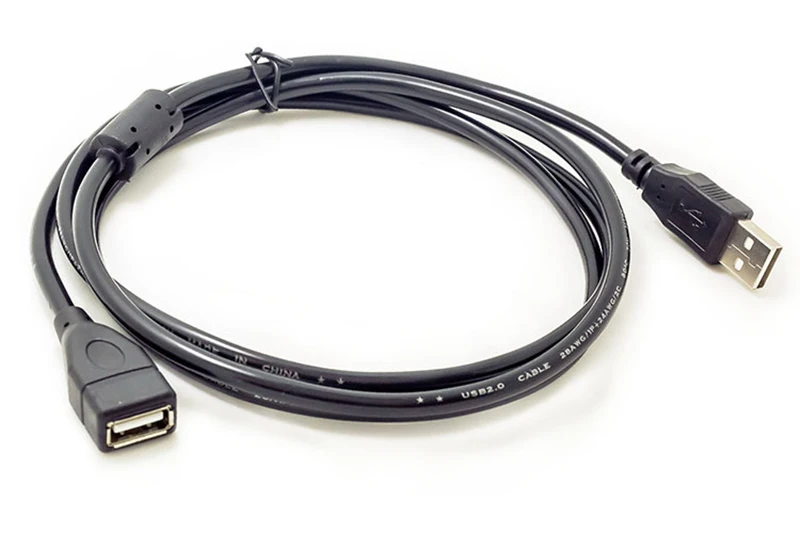 Высокоскоростной USB 2,0 Мужской и Женский Кабель-Удлинитель Соединительный адаптер кабель для передачи данных для принтера камера мышь USB флэш-накопитель клавиатура