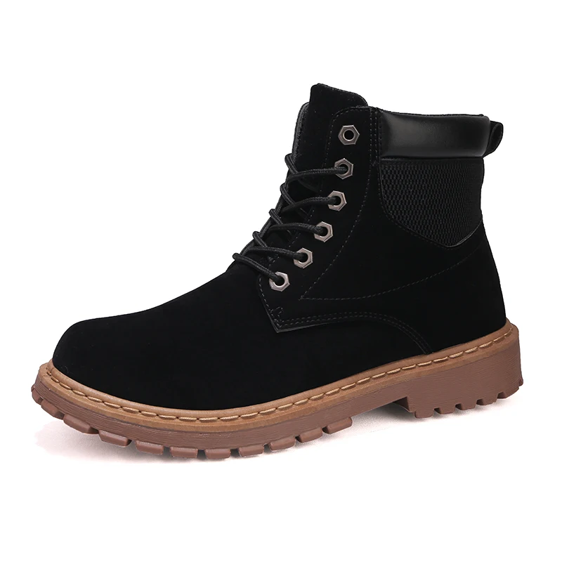 KLYWOO 2018 Winter Ankle Boots For Men Casual Shoes Work Adult Quality Walking Rubber Brand Safety Footwear Sneakers | Обувь