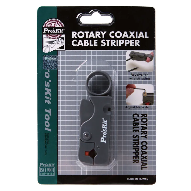 

Proskit 6PK-322 Rotary Mosaic Cable Stripper Wire Stripper