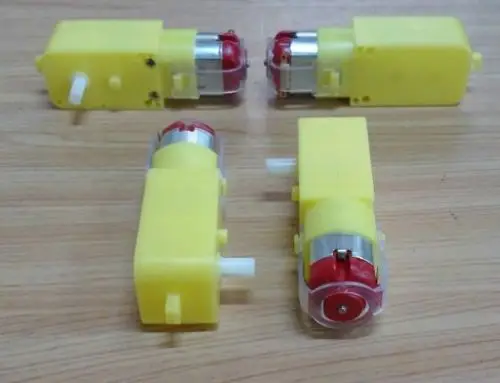 

4pcs Robot TT Motor gear motor 6v 500 RPM 1.2kgf.cm Intelligent Car for Arduino