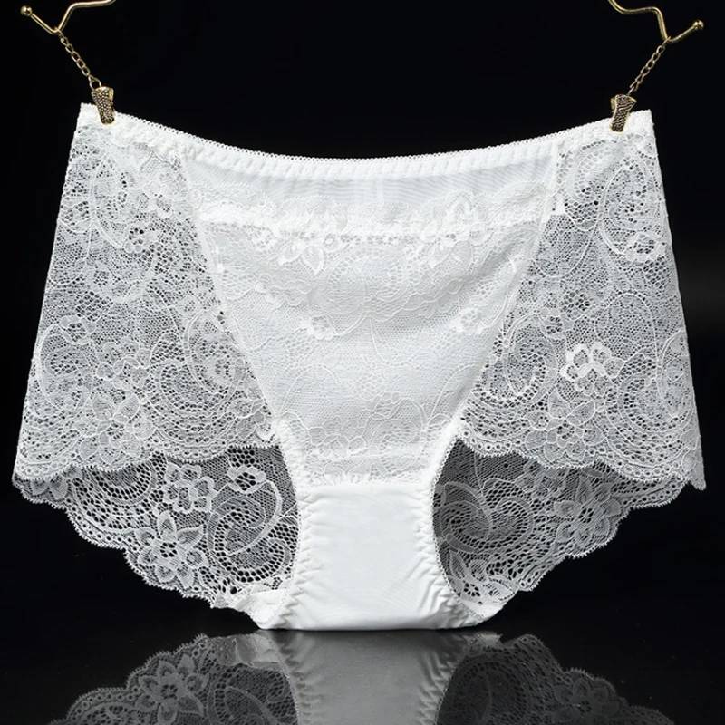 Женские сексуальные кружевные трусики бесшовное нижнее белье трусы из нейлона и