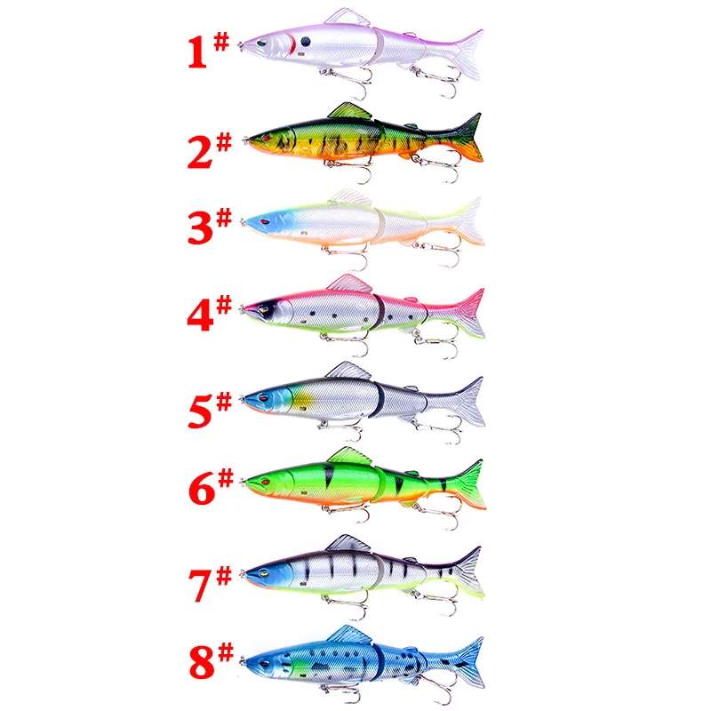 Пеше мульти Соединенные секции гольян рыболовная приманка Pesca Jerkbaits Crankbait