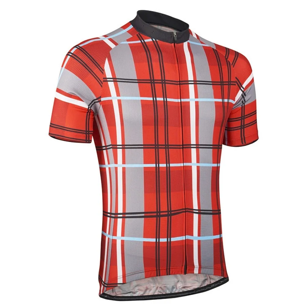 Мужская велосипедная Джерси 2016 pro team road mtb ropa ciclismo одежда красная желтая клетчатая