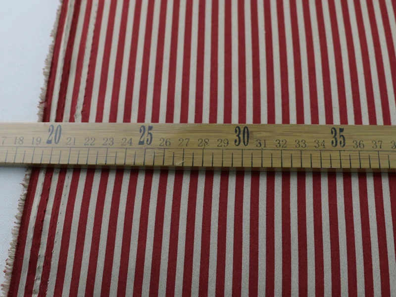 Темно синий красный полосатый diy материал мягкий полиэстер атласная ткань