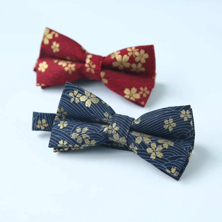 Мужской Регулируемый формальный хлопковый винтажный галстук-бабочка с животным