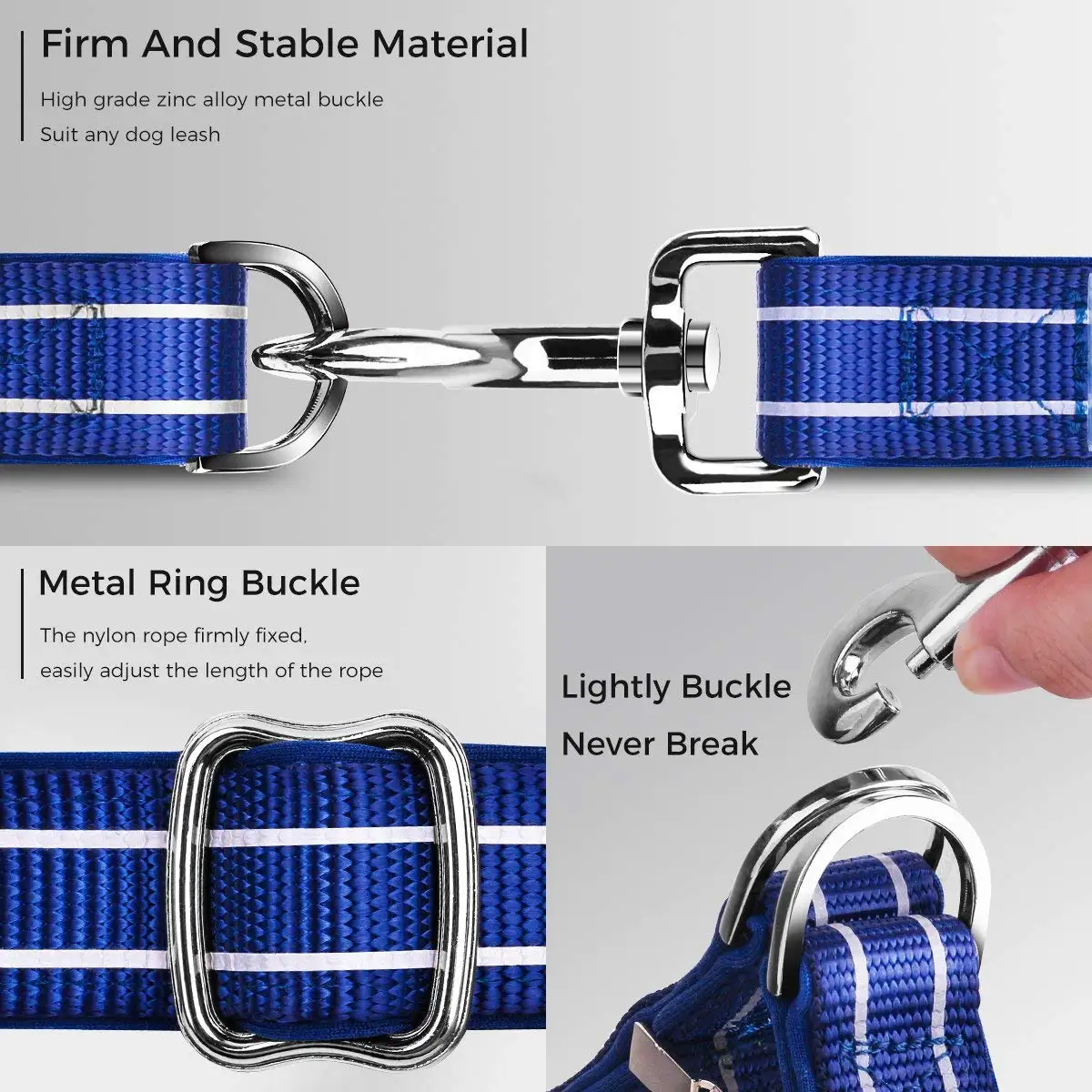Набор поводков для собак сверхпрочные металлические пряжки поводок поводка