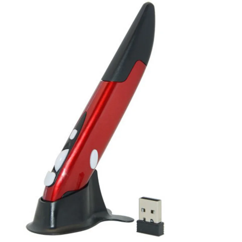 Беспроводной ручка Мышь Оптический для компьютера ПК Android поставить ноутбука 2 4