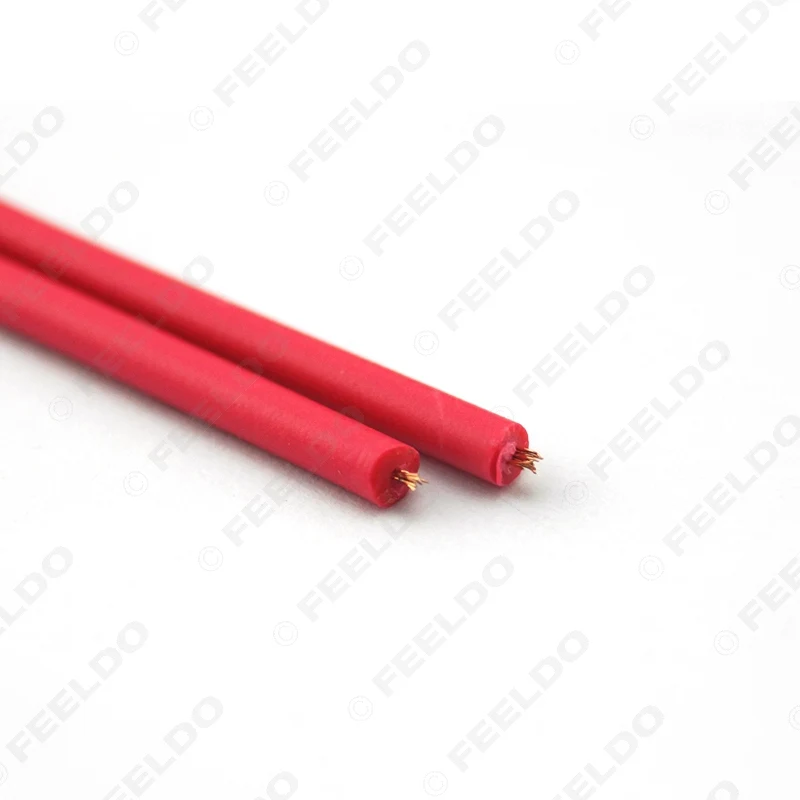FEELDO 24AWG 5 метров шнур питания провод для автомобильного головного блока радио