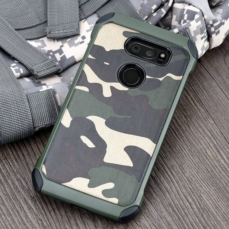 NTSPACE камуфляжный чехол для телефона LG G5 G6 G7 армейский Камуфляжный мягкий ударопрочный защитный чехол из ТПУ для LG V10 V20 V30 K10