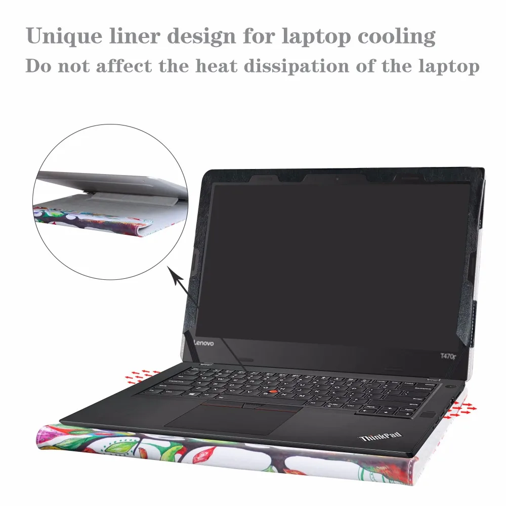 Защитный чехол Alapmk для ноутбука 14 дюймов Lenovo ThinkPad L470 L460 L450 / T470p T460p T460 T450 |