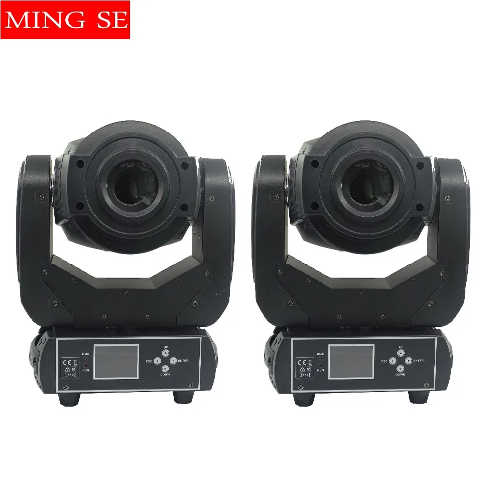 

2Pcs/lots 90W LED Gobo Moving Head Light 3 Face Prism Spot Light with Rotation Gobo Function for DJ Disco Stage Projector