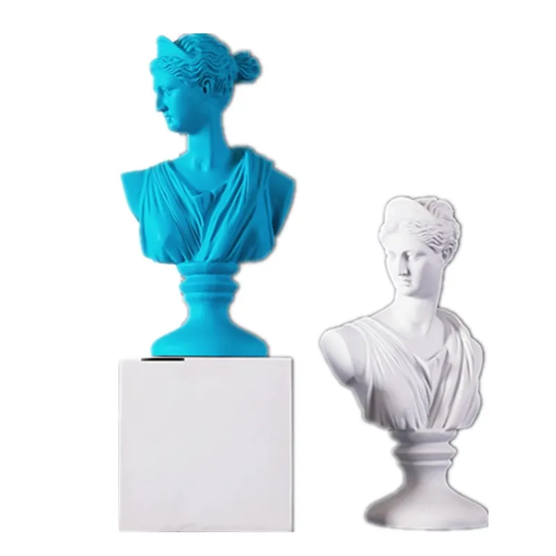 

Aphrodite Statues Venus Figure Bust Sculpture Resin Art&Craft Roman Mythology Home Decoration Accessories Art Material R946